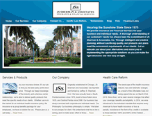 Tablet Screenshot of jssherman.com